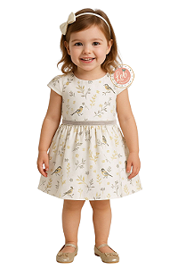 Vestido Carters acetinado Floral