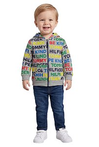 Casaco em Moletom Kids Tommy Hilfiger