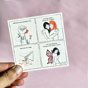 Cartão Postal - Te dou asas para voar