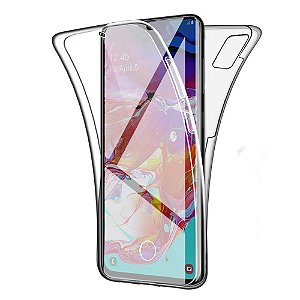 Capa Dupla Para Celular 360º Transparente De Silicone