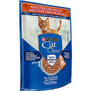 Sache Cat Chow para gatos - Frango