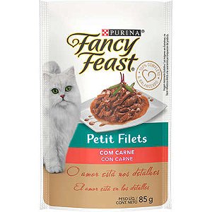 Sache Fancy Feast para gatos - carne