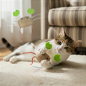 Brinquedo para gatos Caranguejo