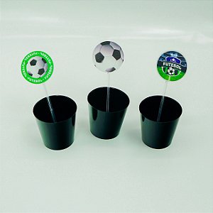 Kit Brigadeiro com Enfeite Futebol - 01 kit