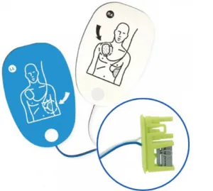 Eletrodo (Pás) para Desfibrilador - DBI (COD. DE-ZL2)