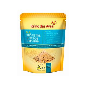 RA Silvestre Insetos Premium - 400g - VALIDADE 24/03/24