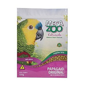 Megazoo - Extrusada Papagaios Regular (AM16) - 600g
