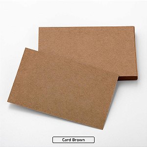 Papel Card Plus Brown