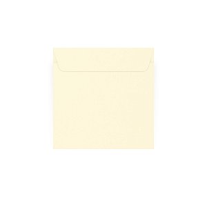 Envelope para convite | Quadrado Aba Reta Color Plus Marfim 24,0x24,0