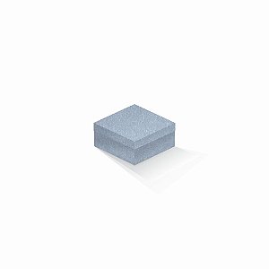 Caixa de presente | Quadrada Color Plus Metálico Mar Del Plata 10,5x10,5x6,0