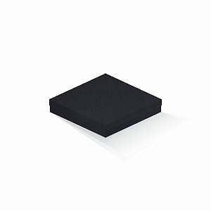 Caixa de presente | Quadrada F Card Scuro Preto 18,5x18,5x4,0
