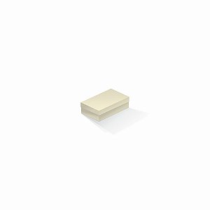 Caixa de presente | Retângulo Markatto Sutille Marfim 6,0x10,0x3,5