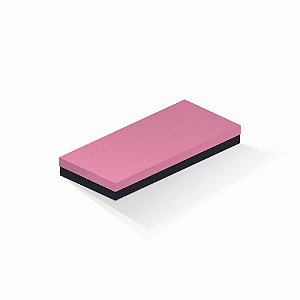 Caixa de presente | Retângulo F Card Rosa-Preto 13,0x29,0x4,0