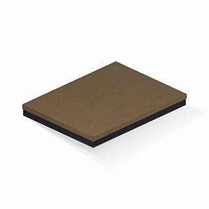 Caixa de presente | Retângulo F Card Scuro Marrom-Preto 23,5x31,0x3,5