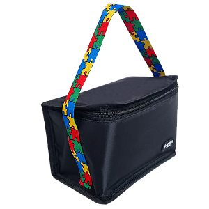 Bolsa Térmica Pequena para Crianças e Adultos com Cordão Autista