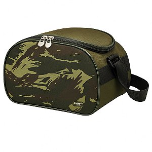 Bolsa Térmica Camuflada Masculina 7L com Alça Tiracolo para Marmita e Bebidas