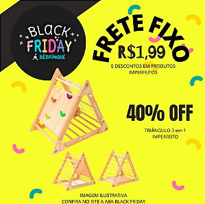 Triângulo 3 em 1 BêBrinquê - IMPERFEITO