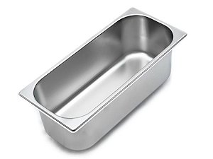 Cuba de Aço Inox 360 x 165 x 120 mm