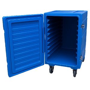 Caixa Térmica Vertical Hotbox 111 Litros com Rodinhas