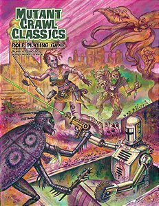 Mutant Crawl Classics (Post Apocalyptic RPG, Hardback) - Importado