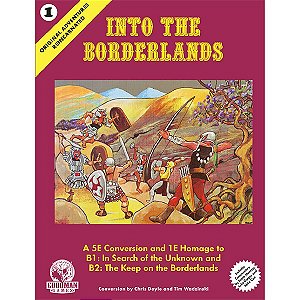 Original Adventures Reincarnated #1: Into the Borderlands (D&D 5e) - Importado