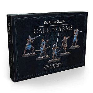 The Elder Scrolls Call To Arms Stormcloak Hard Plastic Faction Starter - Importado