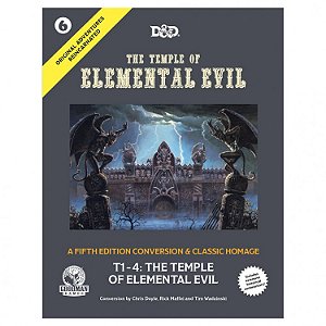 Dungeons & Dragons 5th Ed : Original Adventures #6: The Temple Elemental Evil - Importado