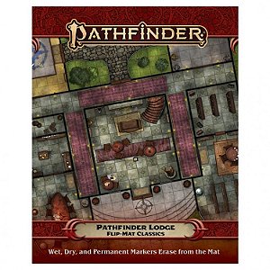 Pathfinder 2nd Ed: Flip-Mat: C: Pathfinder Lodge- Importado