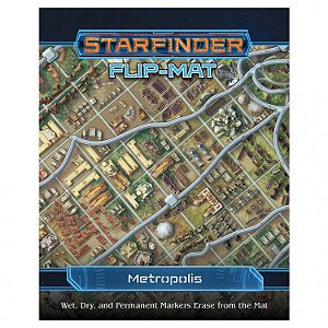 Starfinder RPG: Flip-Mat: Metropolis - Importado