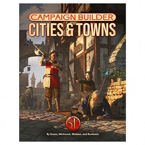 D&D 5E: Campaign Builder: Cities & Towns - Importado