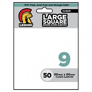 Deck Protector: Board Game Sleeves LG Square #9 (50) - Importado