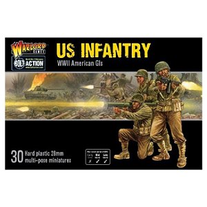 Bolt Action: US Infantry Box (plastic) - Importado