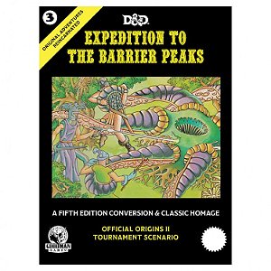 D&D 5E: Original Adventures Reincarnated #3: Expedition Barrier Peaks - Importado