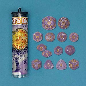 DCC RPG Dice – Supernal Star Seeds - Importado