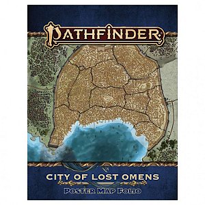 Pathfinder 2nd Ed: Lost Omens: Absalom Map Folio - Importado