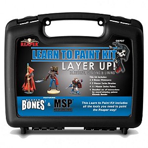 Bare Bones Learn to Paint  Kit: Layer Up - Importado