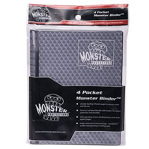 Binder: 4pkt Monster Holofoil BLACK - Importado