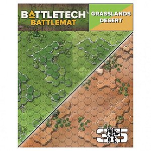 Battletech : Battle Mat: Grasslands Desert - Importado