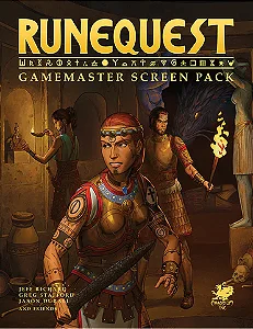 Runequest: Gamemaster Screen Pack - Importado