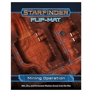 Starfinder RPG: Flip-Mat: Mining Operation - Importado