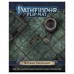 Pathfinder RPG: Flip-Mat: Wicked Dungeon - Importado