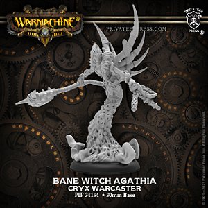 Warmachine - Bane Witch Agathia - Cryx Warcaster - Importado