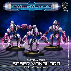 Warcaster - Saber Vanguard – Empyrean Squad - Importado