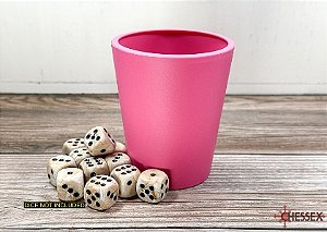 Flexible Dice Cup Pink - Importado