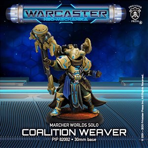 Warcaster - Coalition Weaver – Marcher Worlds Solo - Importado
