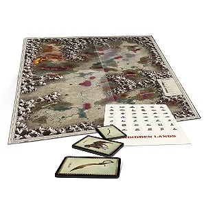 Forbidden Lands - The Bloodmarch Map & Cards Pack - Importado