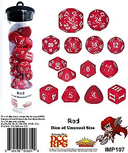 DCC Dice: Red - Importado