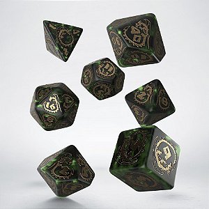 Dragons Dice Set: Nephrite - Importado