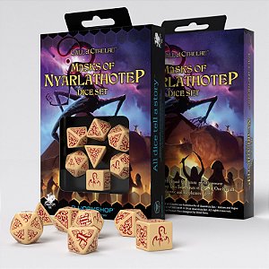 Call of Cthulhu Masks of Nyarlathotep Dice set - Importado