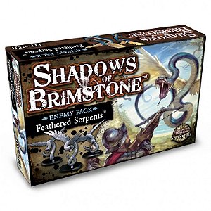 Shadows of Brimstone: Enemy Pack: Feathered Serpents - Importado